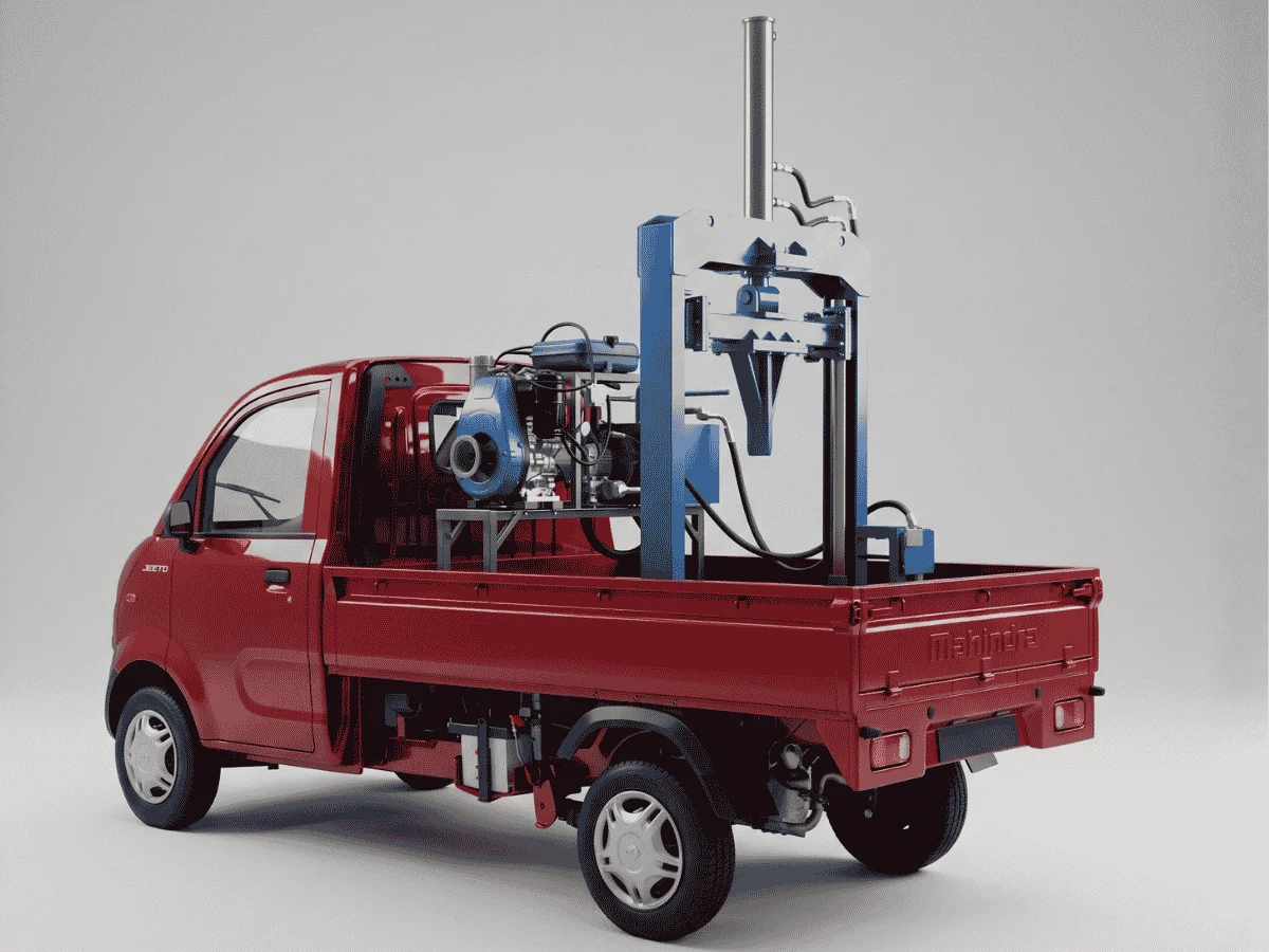 Vehicle Mounted Hydraulic Log Splitter
